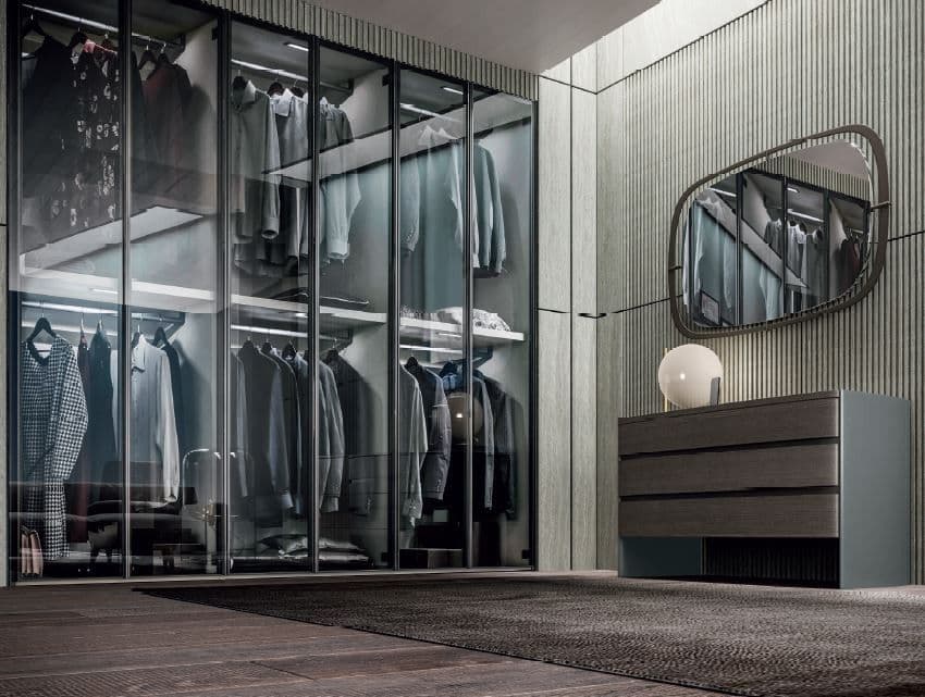 Гардеробна система Giorgiocasa стъкло