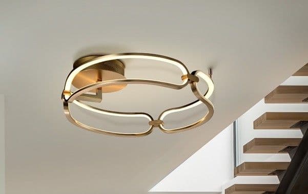 COLETTE плафон LED, Ø 47, златисто – Schuller 786430