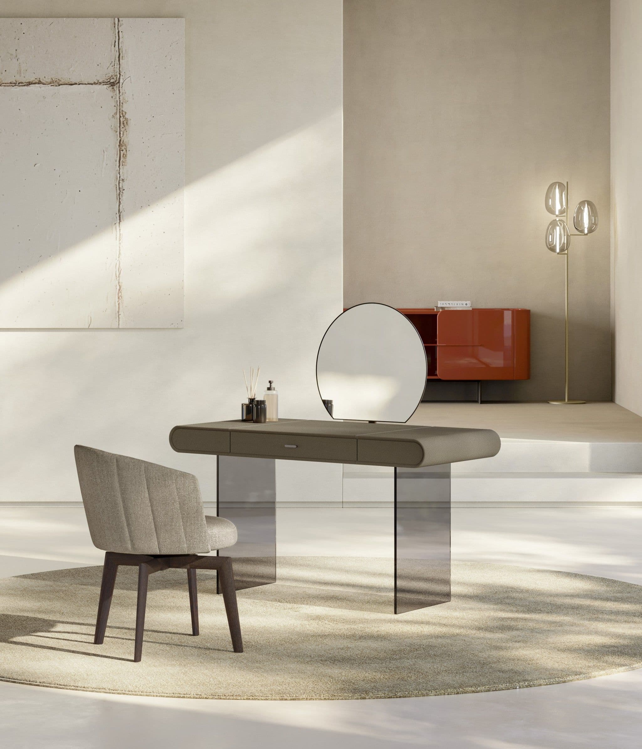 Тоалетка Bice Vanity/Desk – Eforma