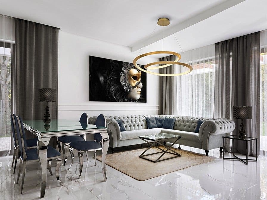 Eternity LED полилей Ø97 cm – Schuller 165839