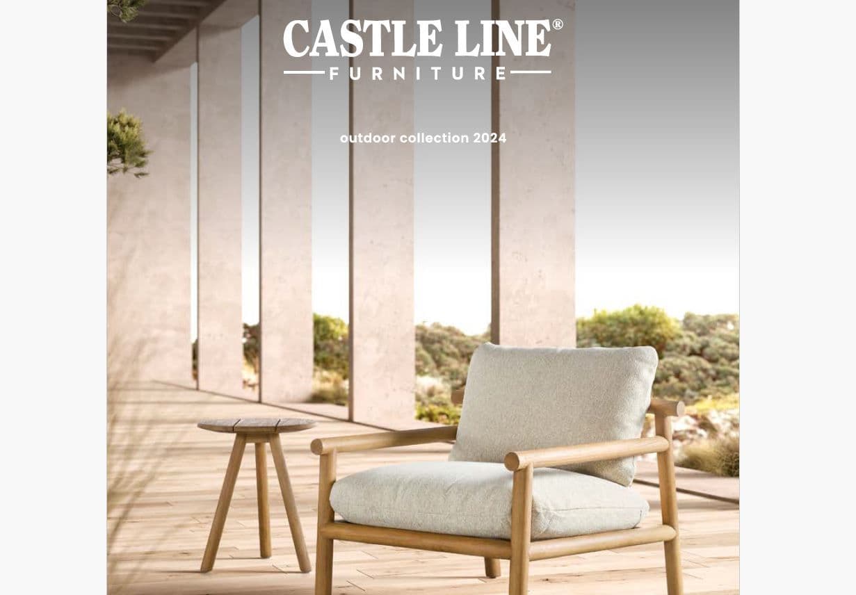 Корица: Castle Line Furniture outdoor collection 2026