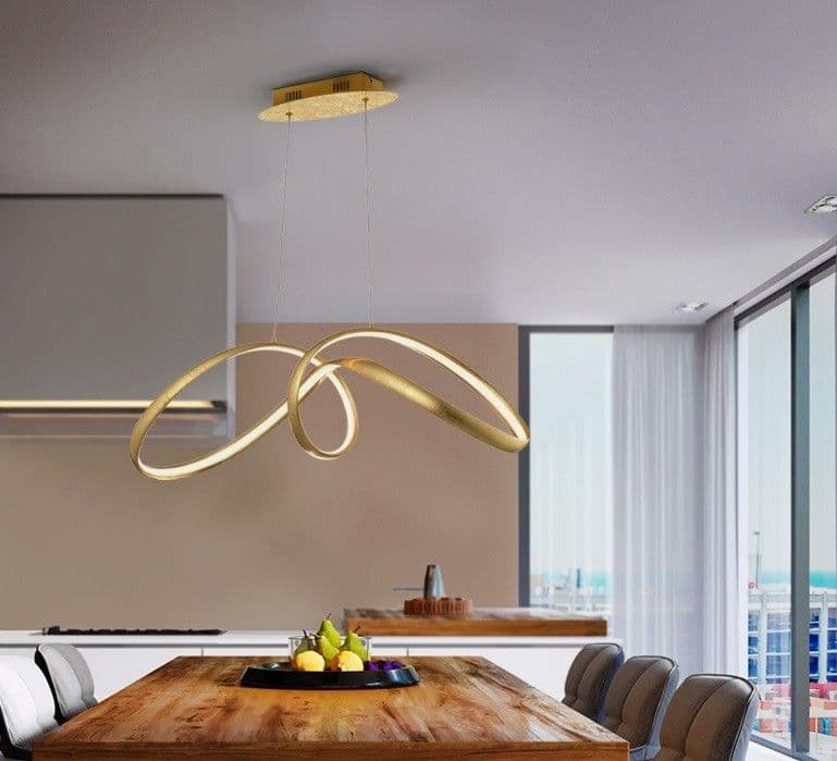 LIA висяща LED лампа, златисто – Schuller 328326