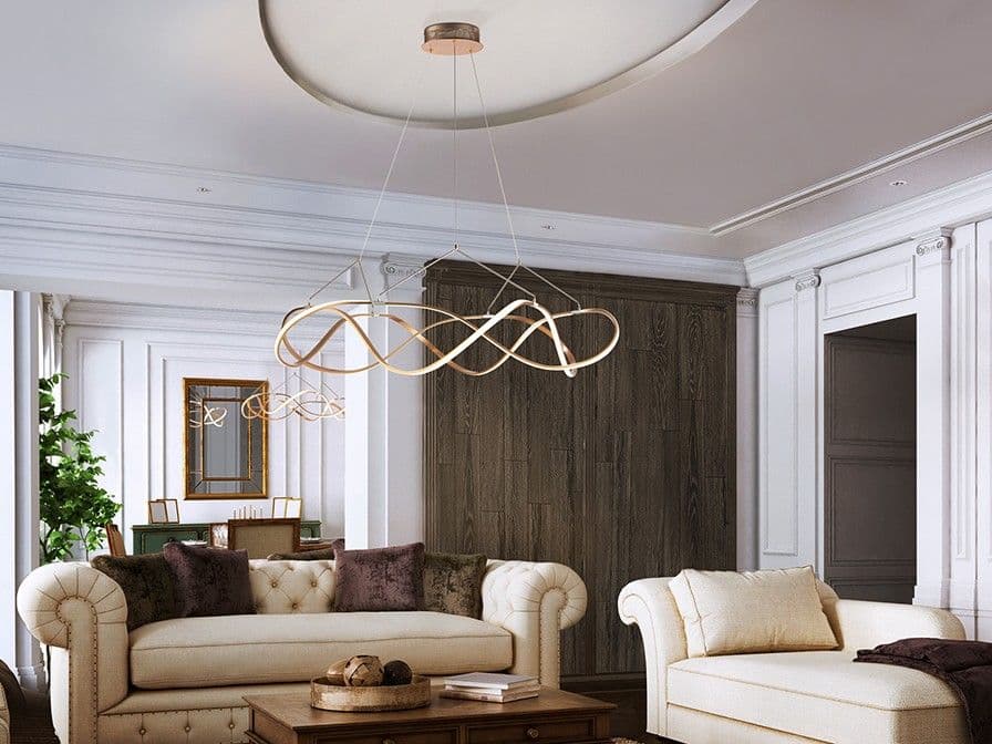 ·MOLLY· LED LAMP Ø110, GOLD – Schuller 763592