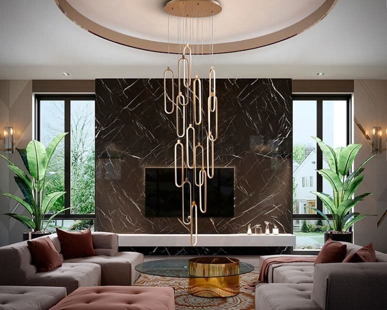 Colette полилей 14L rose gold DIMMABLE – Schuller