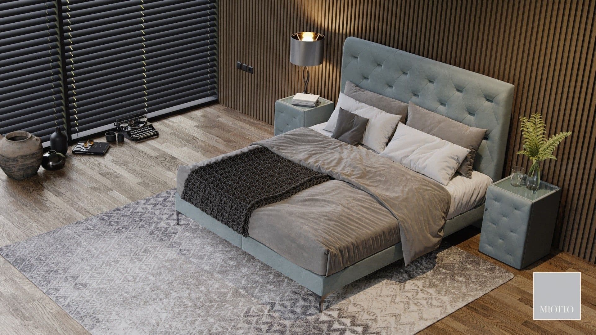 FREYA спалня 160x200 см – Miotto Design - Royal Sleeper