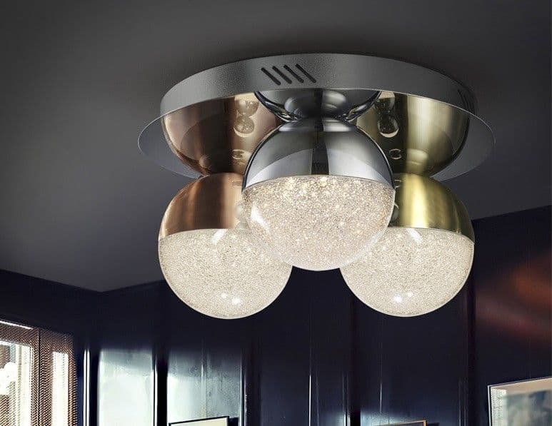 SPHERE плафон, LED, Ø 30, трицветен, димиращ – Schuller 794025