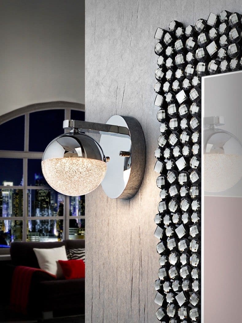 SPHERE аплик, LED, 1L., Ø 12 – Schuller 793168