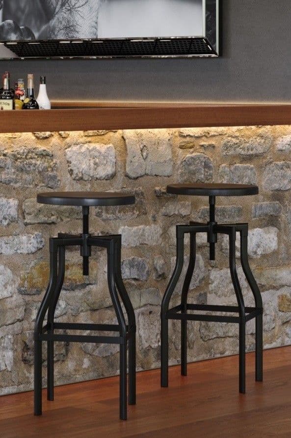 TAMBRE черен бар стол – Miotto Design