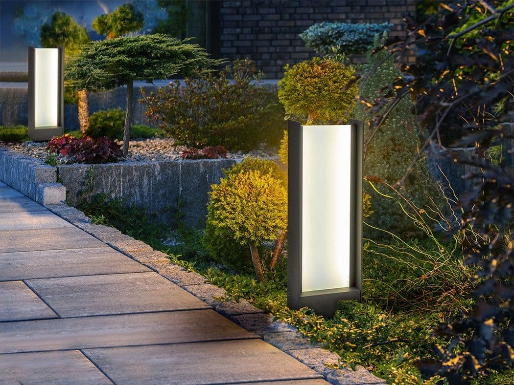 MATIA - GREY OUTDOOR BEACON H50 IP65 – Schuller