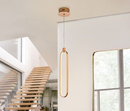 COLETTE, LED лампа, златисто, 1L. – Schuller 787130